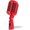 Pyle Microfono Dinamico Retro Classico, Microfono Cardioide Vintage con Cavo XLR, Compatibile con Supporto Universale, per Performance Live