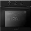 TELMA Forno Ventilato Multifunzione da Incasso Capacità 64 Lt Classe Energetica A, FIMOD TG 26 NERO MATT