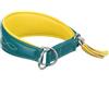 Trixie Active Comfort Collare Semitrangolo Per Levrieri Nero Grigio Petrolio Giallo - Trixie - Active Comfort Collare Semitrangolo Per Levrieri Nero Grigio Petrolio Giallo - XS