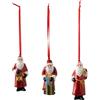 VILLEROY & BOCH Set 3 Ornamenti Di Babbo Natale Nostalgic Ornament