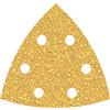 Bosch Accessories Bosch 50x Carta abrasiva EXPERT C470 per levigatrici a delta | per Vernice su legno, Legno duro, Ø 93x93 mm, Grano 40, Professional Accessorio Levigatrice a delta