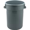 Ristosubito Bidone CUB grigio MDL 80 L Modello 114105 Capacità Lt. 80 Dim. cm L.50.5 P.50.5 H.61.5