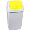 Ristosubito Pattumiera con coperchio basculante giallo 50 LT RIF BASIC MDL - Modello 909056