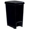 Ristosubito Pattumiera a pedale nera 10 LT SLIM MDL - Modello 909811 Capacità Lt. 10 Dim. cm L.20 P.27 H.34
