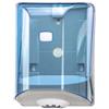 Ristosubito Distributore di carta a srotolamento centrale BLU TRASPARENTE MDL - Modello WAVE 908124