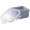 SNIPS | SnipsLock Lunch Box Quadrato | 0,80 LT | 4 chiusure di sicurezza | 15x15x7,5 | Made in Italy | 0% BPA