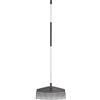 FISKARS Scopa per foglie leggera, 25 denti, Larghezza: 52 cm, Denti in plastica/Manico in alluminio, Bianco/Nero, Light, 1019606