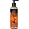 AROMATIKA trust the power of nature Olio da Massaggio Rilassante alla Pesca 200 ml - Olio da Massaggio Rilassante Commestibile - Semi d'uva - Olio di Mandorle - Olio da Massaggio Delicato - Cura del Corpo