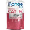 Monge Grill Cat Sterilised Busta Multipack 28x85G VITELLO