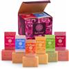 Bali Soap - Collezione Donna - Sapone Naturale da Donna per Viso e Corpo - Confezione da 6 Saponi - Idratante ed Esfoliante