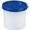 Westmark 4 Barattoli per erbe aromatiche, incl. coperchio, capacità: 200 ml l'uno, impilabili, plastica, Trio, colore: trasparente/blu, 25842270