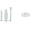 Geberit 215.299.00.1 Kit Trasformazione & 816.179.00.1 Guarnizione per Campana 58x32, Grigio