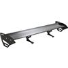 Simoni Racing SPA/1A Alettone da Tetto Mistral Spoiler Posteriore per Auto Universale, Alettone Ala Singola in Alluminio Nero