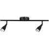 V-TAC LAMPADA LED PARETE 9W BIANCO CALDO NERO IP20 VT-810-LED218269