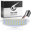 TECTICO LED Luci targa auto Lampada targa E-Mark ECE Bianco puro 6000K Canbus Nessun errore Compatibile con Renault Clio Sport MK2 Clio II (98-05) Twingo I (93-07), 1 Pezzi