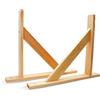 DOJA Barcelona | Staffa Mensola Legno | con Supporto | 2 pz | Reggimensola Legno a Muro per Scaffale 280x230 | Staffa Angolare per Scaffalatura | Staffa Triangolare Reggimensole per Scaffali Salone…
