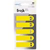 smart by Leviatan Fresh - Strisce adesive Pagemarker Index per evidenziatori, pellicola PET, 12 x 45 mm, 5 x 25 pezzi
