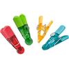 Wedo 06422099 Mollette Fermacarte Magnetiche, Set da 4 Pezzi