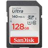 Sandisk 128GB Scheda MicroSDXC SanDisk Ultra 140 MB/s SDXC [SDSDUNB-128G-GN6IN]