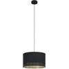 Eglo ESTEPERRA Lampadario a Sospensione, Nero