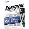 Energizer blister 4 batterie AAA - L92 mini stilo al litio - EN002