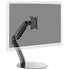 DIGITUS Supporto per monitor - Supporto e molla a gas - 1 monitor - Fino a 27 pollici - Fino a 1x 6,5 kg - VESA 75 & 100 - Nero