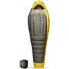 Sea to Summit - Sacco a pelo in piuma Spark Ultralight Long (-9°C) - Sacco a pelo mummia con imbottitura in piuma - Lunghezza corpo - 850+ Loft Ultra-Dry Down - 3 stagioni - Per escursioni - Grigio e