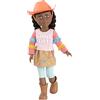 Glitter Girls Jolie bambola equestre posabile da 36 cm con outfit
