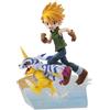 MEGAHOUSE Digimon Adventure G.E.M. Series Statua Yamato Ishida & Gabumon 2022 MEGAHOUSE