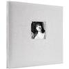 MCS off White Glitter Expandable Scrapbook Expressions-Album rilegato con Finestra, Carta, Multicolore, 31.75 x 34.29 x 2.54 cm