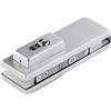 Dorma Glas Serratura angolare PZ U10 universale light, spessore vetro 10-12 mm, guarnizione in acciaio inox
