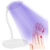 Aceshop Lampada per Unghie UV, Rosa 12W Lampada per Unghie in Gel LED Ruotabile a 360° Lampada per Unghie a LED Asciugatura rapida Lampada Unghie Professionale per la Casa e il Salone di Manicure