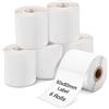 Phomemo 6 Rotoli Etichette M110 Etichette,Etichetta Autoadesiva Multifunzionale, 1.97 x3.15（50x80mm）,Compatibile con le stampanti Phomemo M110 M200 M220 M120 M221, 100 etichette/rotolo,6 Rotoli