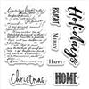 Timbri Acrilici Home for the Holidays Clear Stamps
