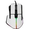 WHITE SHARK Mouse Gaming White Shark Marrok RGB USB 12000dpi 9 Tasti Bianco