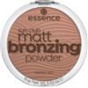 Essence Sun Club Matt Bronzing Powder bronzer opaco 15 g Tonalità 02 sunny