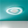 Linea Light Antigua S Plafoniera Applique LED 80 cm Vetro