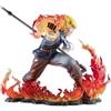 MEGAHOUSE ONE PIECE P.O.P. Statua PVC Sabo Fire Fist Inheritance Limited Edition MEGAHOUSE