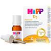 Hipp D3 Vitamina D Sistema Immunitario Bambini 5 ml