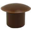 IROX 100 Tappi Copriforo 8mm IROX Marrone Plastica Testa 13mm Tappo Copri foro