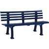 Panchina per parco in plastica - kaiserkraft