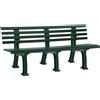 Panchina per parco in plastica - kaiserkraft