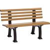 Panchina per parco in plastica - kaiserkraft