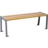 PROCITY Panchina in legno SILAOS® senza schienale PROCITY