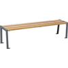PROCITY Panchina in legno SILAOS® senza schienale PROCITY