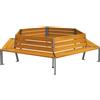 PROCITY Panchina circolare da albero SILAOS® PROCITY