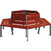 PROCITY Panchina circolare da albero SILAOS® PROCITY
