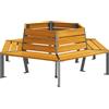 PROCITY Panchina circolare da albero SILAOS® PROCITY