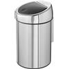 Contenitore per rifiuti da parete, acciaio inox - kaiserkraft