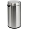 simplehuman Contenitore per rifiuti, 55 l, acciaio inox simplehuman
